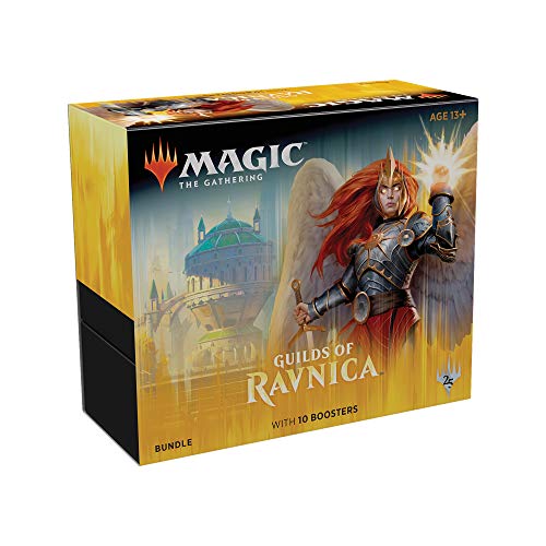 Product Cover Magic: The Gathering Guilds of Ravnica Bundle | 10 Booster Packs + Land Cards (230 Cards) | Accessories