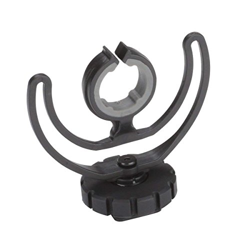 Product Cover On Camera Shock Mount Holder Bracket 3/8'' Screw Female Mount with 360 Degree Left and Right Rotation for RODE VideoMicro and VideoMic Me Microphone