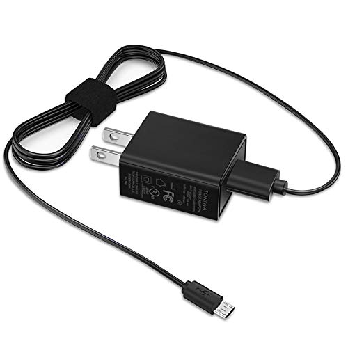 Product Cover Fire HD 8 USB Charger, Rapid Wall Charger Adapter Compatible Amazon Kindle Fire HD 8 Tablet, with 5FT Long Cord Charging Cable