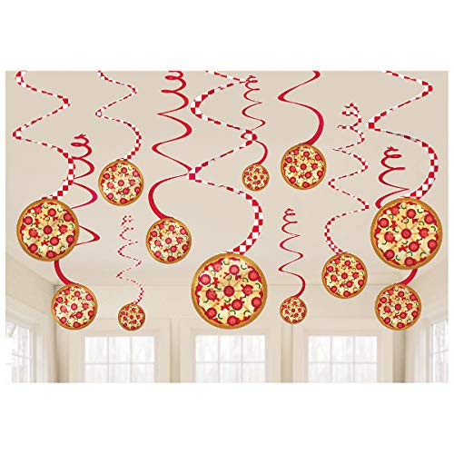 Product Cover Amscan Pizza Party Swirl Decorations (12)
