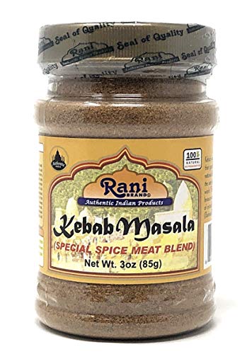 Product Cover Rani Kebab Masala Indian Spice Blend for Meat Dishes 3oz (85g) Salt & Gluten Free