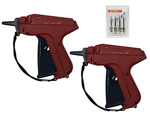 Product Cover Amram Tagger Professional Standard Price Tag Tagging Gun Kit for Clothing Includes 2 Tagging Guns and 6 Needles for Standard Clothing Tagging Applications Easy to Use
