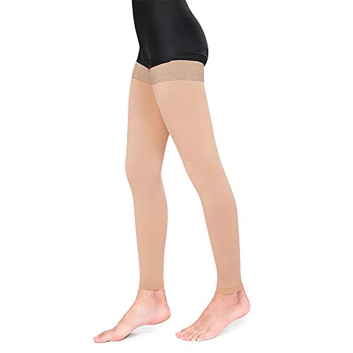 Product Cover SWOLF Medical Thigh High Compression Stockings, Firm Support 20-30, Beige, Size Medium