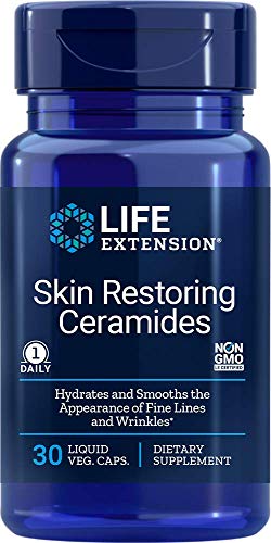 Product Cover Life Extension Skin Restoring Ceramides, 30 Liquid Vegetarian Capsules