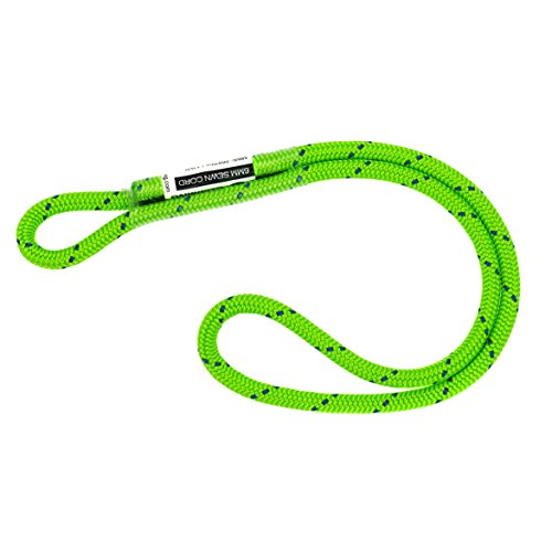 Product Cover GM CLIMBING 12in 6mm Prusik Loop Pre-Sewn for Climbing Arborist Rescue Mountaineering General Outdoor Use (Green, Single Unit)
