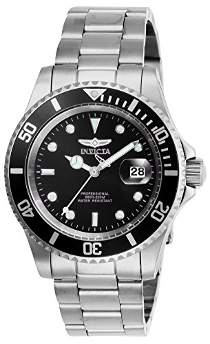 Product Cover Invicta Men's Pro Diver Quartz Watch with Stainless Steel Strap, Silver, 20 (Model: 26970)