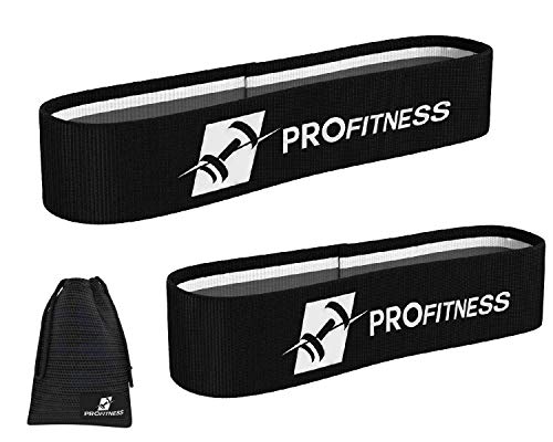 Product Cover ProFitness Booty Bands Hip Circle Bands Exercise Band Booty Band Workout Band Fabric Resistance Bands Hip Bands Hip Band glute Bands Leg Katy Hearn Bands Exercise Booty Bands Resistance (White)