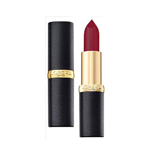 Product Cover L'Oreal Paris Color Riche Moist Matte Lipstick, 218 Black Cherry, 3.7g