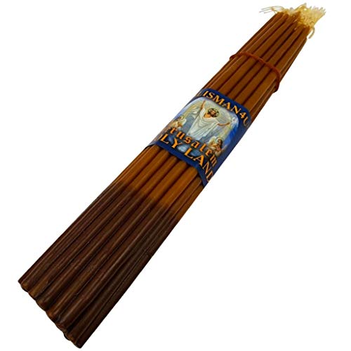 Product Cover 33 Natural Beeswax Taper Candles 9