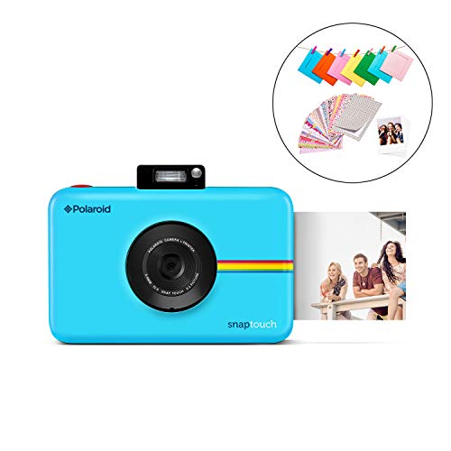 Product Cover Polaroid SNAP Touch 2.0 - 13MP Portable Instant Print Digital Photo Camera w/ Built-In Touchscreen Display, Blue