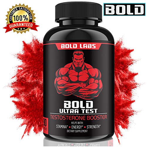 Product Cover Testosterone Booster for Men (1 Month Supply) Increase Size, Strength, Stamina Supplement Includes Tribulus Terrestris, Horny Goat Weed Male Enhancing Performance Supplement - Made in USA 1305mg Pills