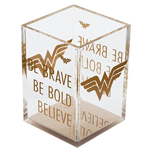 Product Cover Wonder Woman Pencil Holder Wonder Woman Office - Wonder Woman Desk Accessories Wonder Woman Gift - Wonder Woman Accessories