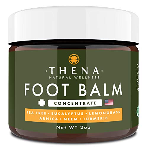 Product Cover Tea Tree Oil Antifungal Foot Cream Concentrate Formula, Relieves Athletes Foot Dry Cracked Feet & Heel Itchy Skin Jock Itch Toenail Fungus Treatment Callus Ringworm, Best Natural Foot Care Ointment