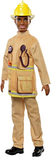 Product Cover Barbie Careers Ken Firefighter Doll