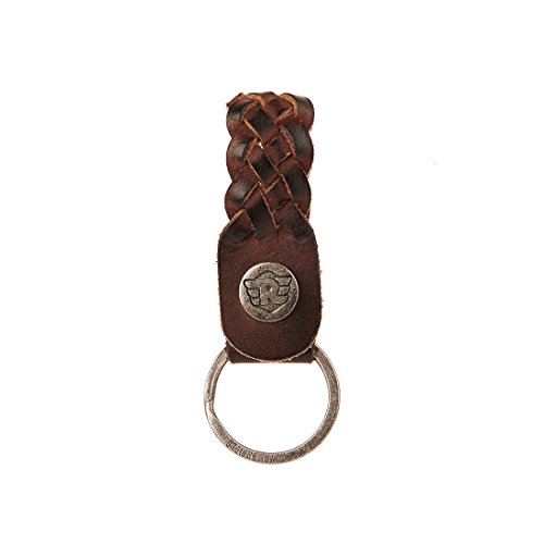Product Cover Royal Enfield Brown Leather Key Chain (RLCKCH000013)