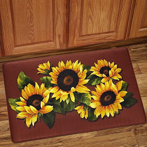 Product Cover Sweet Home Collection Memory Foam Anti Fatigue Durable Non Skid Rug, 30