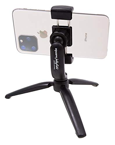 Product Cover Jelly Grip WX Tripod Mount with Pro Tripod | Tripod & Selfie Stick | for Pictures, Video, Phone Holder | Compatible with iPhone 11, Android & Jelly Grip WX Wireless Charger (Sold Separately)