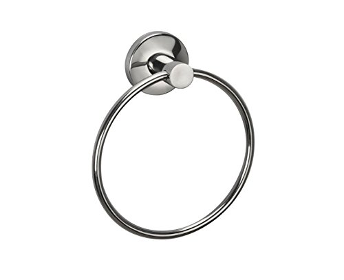 Product Cover SBD Deluxe Rod Napkin & Towel Ring Stainless Steel 202 (Silver,Chrome Finish) (Ring Diameter 6 inch)