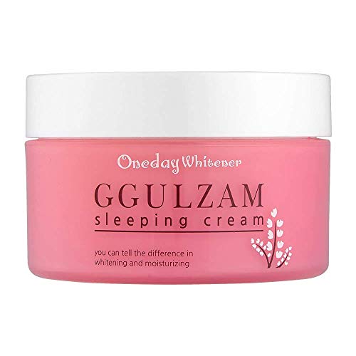 Product Cover Nella Night Cream, Oneday Whitener Ggulzam Sleeping Cream, Moisturizing, Whitening and Anti-Wrinkle, Korean Beauty, 100 ml