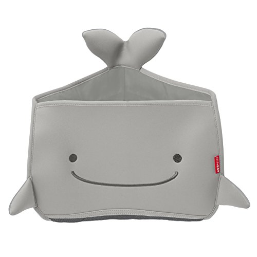 Product Cover Skip Hop Moby Bath Toy Organizer For Babies And Toddlers, Corner Bath Tub Storage, Grey