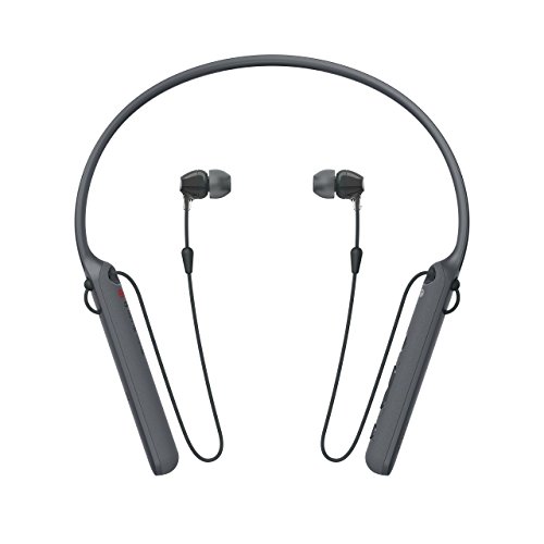 Product Cover Sony Wireless Behind-Neck Headset w/Earbuds - Black - WI-C400 (Renewed)