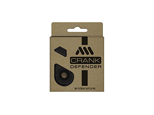 Product Cover All Mountain Style AMSCD1BK Crank Defender - Protect and style your cranks, Black , One size