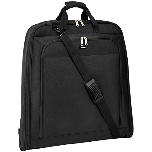 Product Cover AmazonBasics Premium Travel Hanging Luggage Suit Garment Bag - 23 Inch, Black