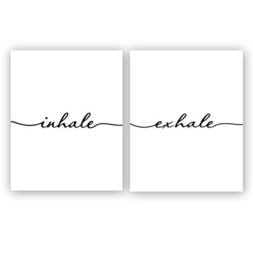 Product Cover Inhale Exhale Art Print Set of 2 (10