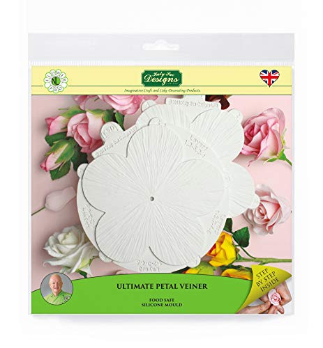 Product Cover Pro Ultimate Petal Veiner Silicone Sugarpaste Icing Mold, Nicholas Lodge Flower Pro for Cake Decorating, Sugarcraft, Candies and Crafts, Food Safe