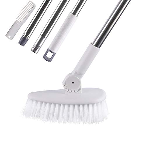 Product Cover YCUTE Upgraded Tub & Tile Scrub Brush with Long Handle 52
