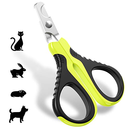 Product Cover JOFUYU Updated 2019 Version Cat Nail Clippers and Trimmer - Professional Pet Nail Clippers and Claw Trimmer - Best Cat Claw Clippers for Rabbit Puppy Kitten Kitty Guinea Pig Small Dog - Sharp, Safe