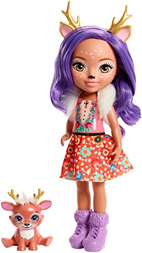 Product Cover Enchantimals Huggable Cuties Danessa Deer Doll & Sprint Figure
