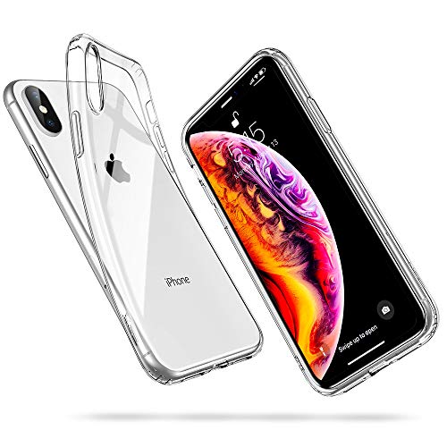 Product Cover ESR Slim Clear Soft TPU Case for iPhone Xs Max, Soft Flexible Cover Compatible for 6.5 inch Xs Max(2018 Release)(Jelly Clear)
