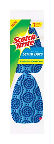 Product Cover Scotch-Brite Scrub Dots Non-Scratch Dishwand Refill (14 Refills Total)