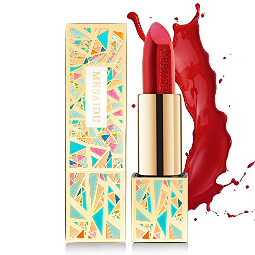 Product Cover Mesaidu Premium Beauty Lipstick and Moisturizer, Long Lasting and Waterproof, A6 ROSE