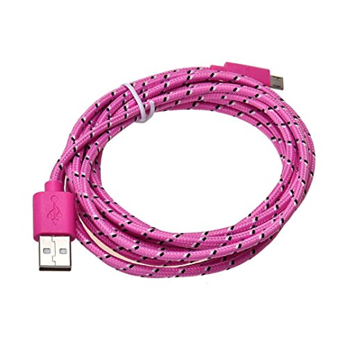 Product Cover DEESEE(TM) New3M/10FT Micro USB Charger Sync Data Cable Cord for Cell Phone (F)