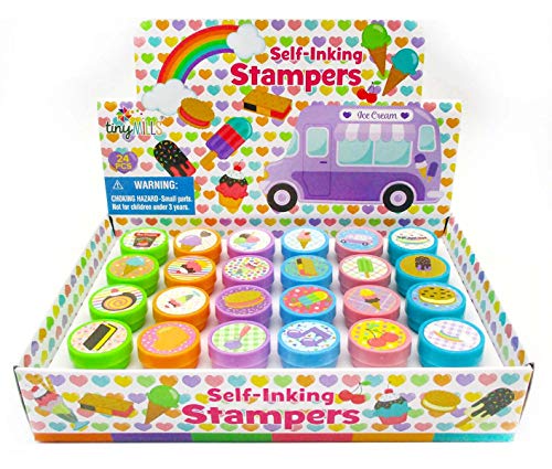 Product Cover TINYMILLS 24 Pcs Ice Cream Stampers for Kids
