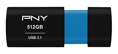 Product Cover PNY Elite-X 512GB USB 3.1 Gen 1 Flash Drive, Read Speeds up to 200MB/s (P-FD512ELX-GE)