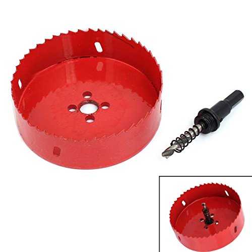 Product Cover ZXHAO M42 HSS 115mm/4.5 inch Dia Wood Hole Saws Sets Power