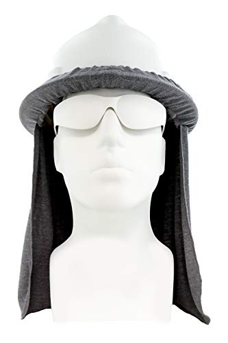 Product Cover Benchmark FR Flame Resistant Hard Hat Neck Shade, Sol Shade, Lt. Gray, One Size