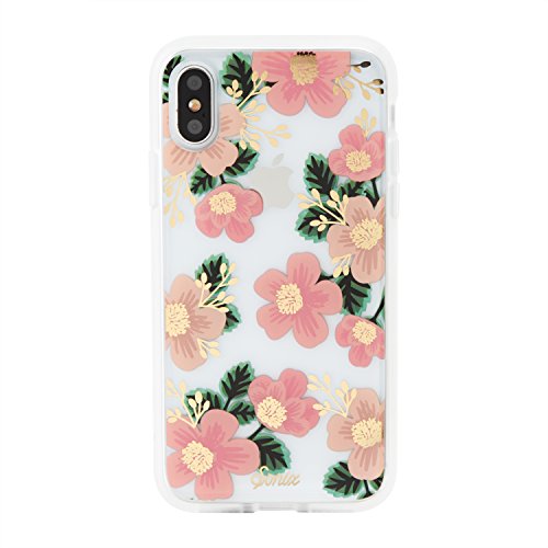 Product Cover Sonix Southern Floral Case for iPhone X/Xs [Military Drop Test Certified] Women's Protective Pink Flower Clear Series for Apple iPhone X, iPhone Xs