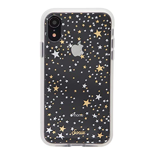 Product Cover Sonix Starry Night Case for iPhone XR [Military Drop Test Certified] Protective Gold Silver Stars Clear Case for Apple iPhone XR