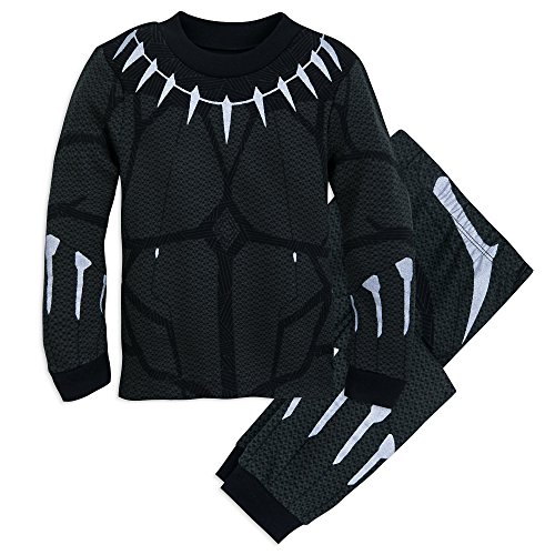 Product Cover Marvel Black Panther Costume PJ Pals Set for Boys Size 5 Multi