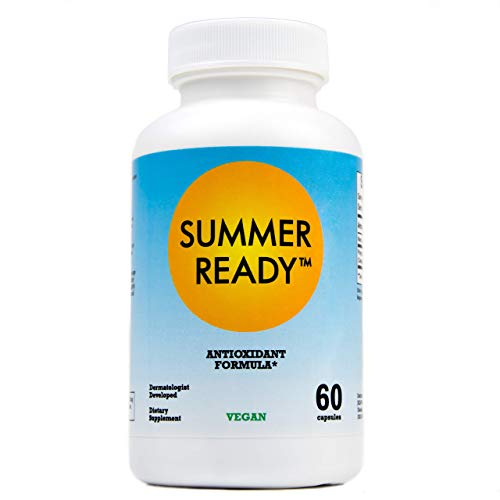 Product Cover Summer Ready Supplement - Polypodium Leucotomos 480mg & Nicotinamide 500mg (Vitamin B3) - Patent Pending Antioxidant Rich Formula
