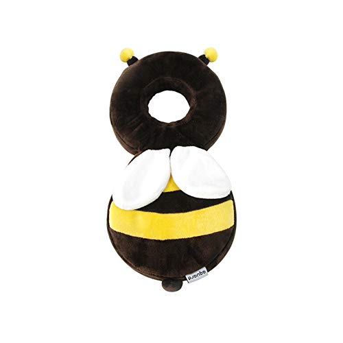 Product Cover Aguard IKOONG Baby Head Protector Protection Baby Toddlers Head Safety Soft Cushion Pad Prevent Baby Injury Suitable from 6months (Honey Bee)