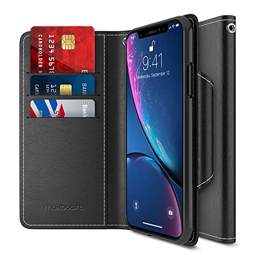 Product Cover Maxboost Wallet Case Compatible Apple iPhone XR Case (2018 6.1