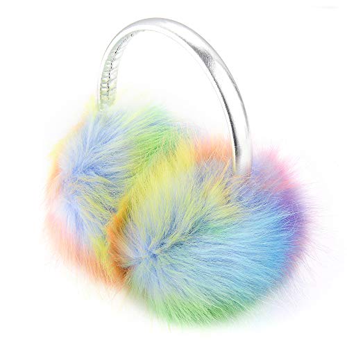 Product Cover NWK Ear Muff Earmuff Ear Warmer for Women Girls 2019 Winter Faux Fur Christmas GIfts for Mom Daughter