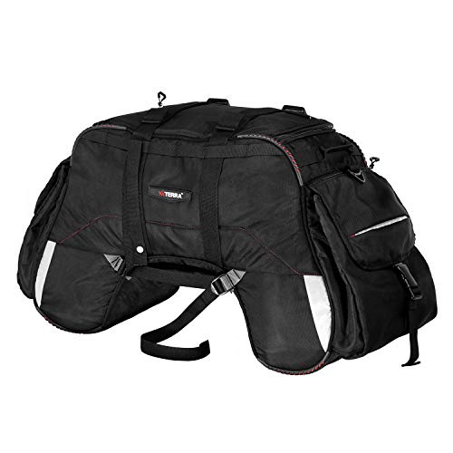 Product Cover ViaTerra Claw All Weather - 100% Waterproof Motorcycle Tail Bag (Black)