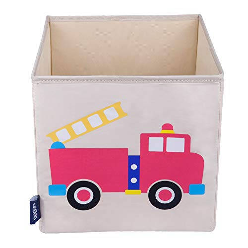Product Cover Wildkin Kids 10 Inch Storage Cube for Boys and Girls, Helps Keep Toys, Games, Books, and Art Supplies Organized in Your Child's Bedroom or Playroom, Designs Coordinate with Our Bedding and Room Decor