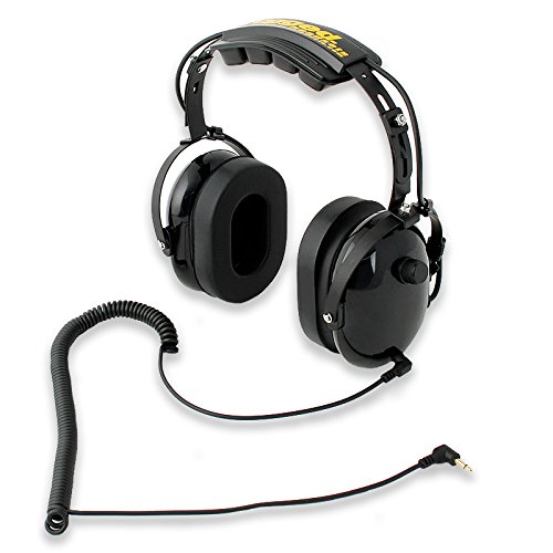 Product Cover Rugged Radios H20-BLK Over The Head Listen Only Headset with 3.5mm MP3 / Scanner Input Jack